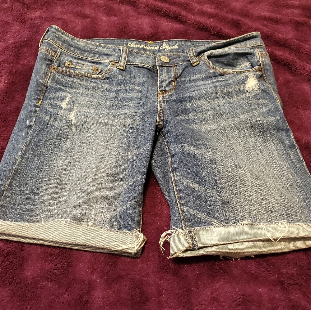 American Eagle Cuttoff Jean Shorts